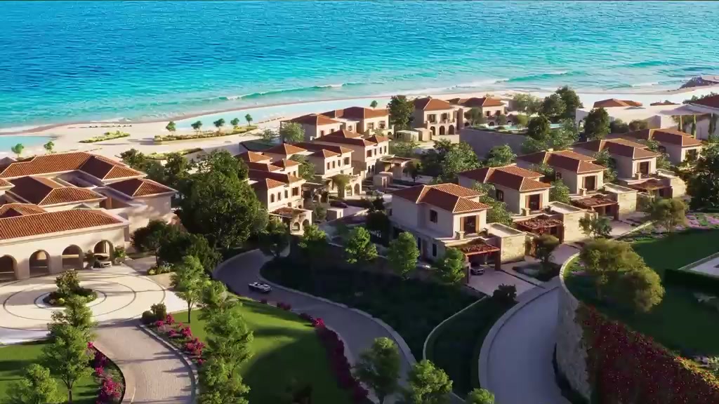 Complete source frame: Villas and golf