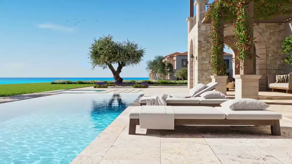 Complete source frame: Terraces, pools and outlooks