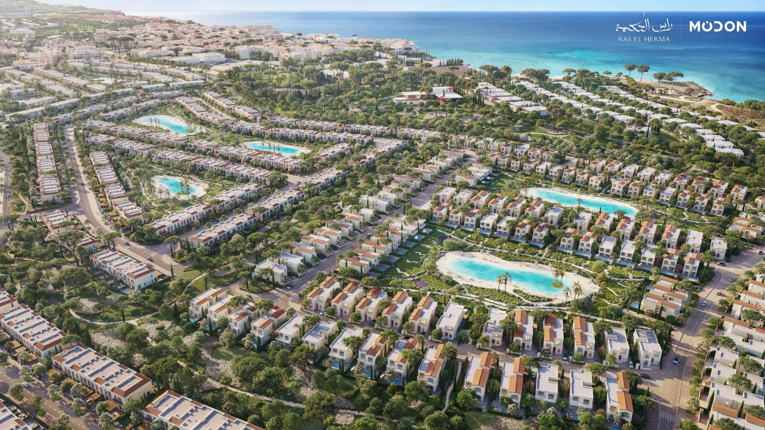 Wadi East & West; proposed neighbourhood design